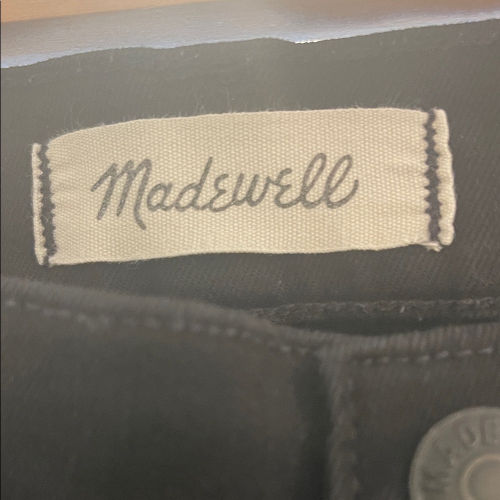 Madewell Classic Black Jeans